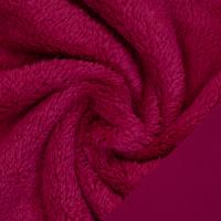 Doubleface Fleece "Tamme" fuchsie