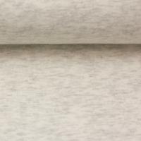 Alpenfleece uni meliert creme