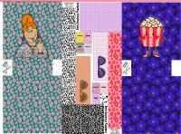 DIY Panel Cherry Picking Bag Popcorn