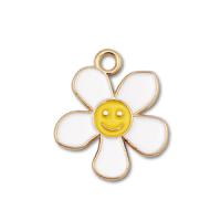 Anhänger Metall Gänseblume Smiley