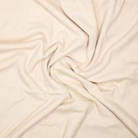 Bambusjersey RIPP uni creme