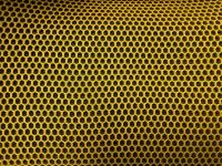 Netz 3D mit Geweberücken gelb