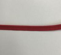 elastisches Paspelband tomatenrot