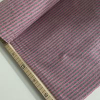 Schlauchbündchen Ringel rosa grau meliert