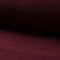 Fleece Sherpa Anti Pilling bordeaux