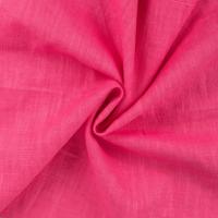 Leinen uni fuchsie/ pink