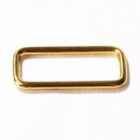 Vierkant Ring 25 mm gold