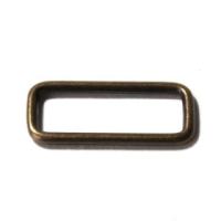 Vierkant Ring 25 mm messing