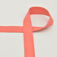 Gurtband 25 mm koralle soft touch